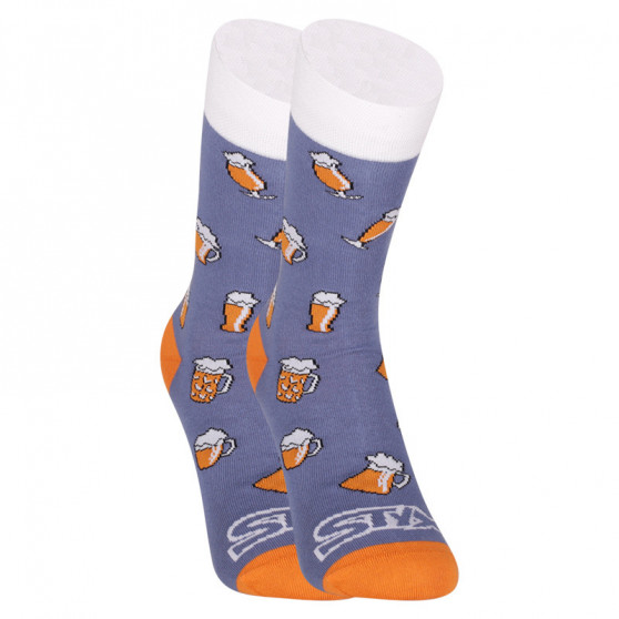 Veselé ponožky Styx vysoké pivo (H1357)