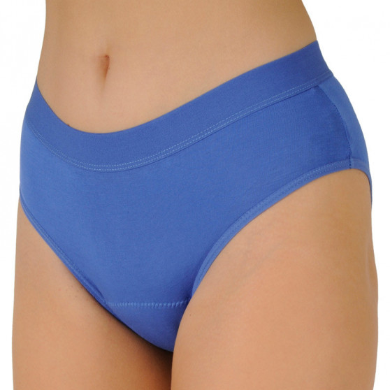 Dámské kalhotky Bodylok menstruační bambusové modré (BD2208)