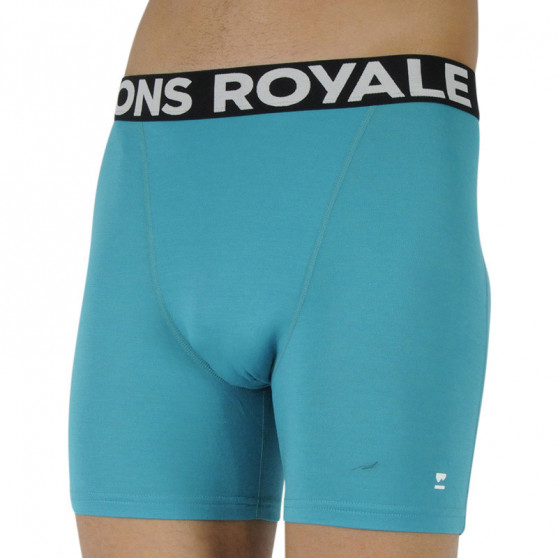 Pánské boxerky Mons Royale merino modré (100088-1169-284)