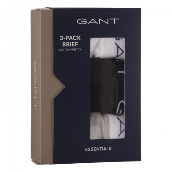 3PACK pánské slipy Gant vícebarevné (900003001-093)