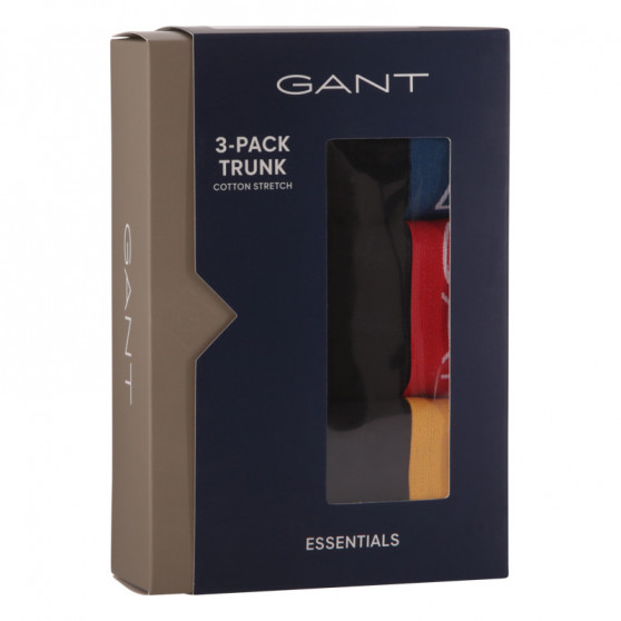 3PACK pánské boxerky Gant černé (902133003-005)