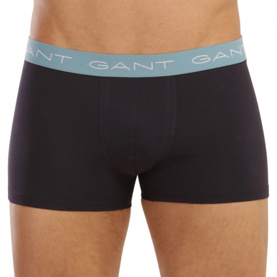 3PACK pánské boxerky Gant modré (902133023-433)