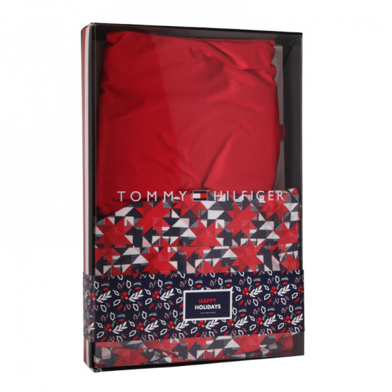 Dámské pyžamo Tommy Hilfiger červené (UW0UW03494 0WI)