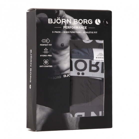 3PACK pánské funkční boxerky Bjorn Borg vícebarevné (10000819-MP001)