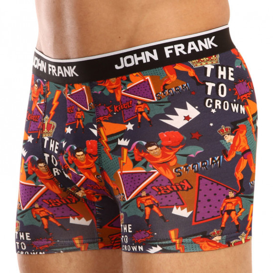 Pánské boxerky John Frank vícebarevné (JFBD319)