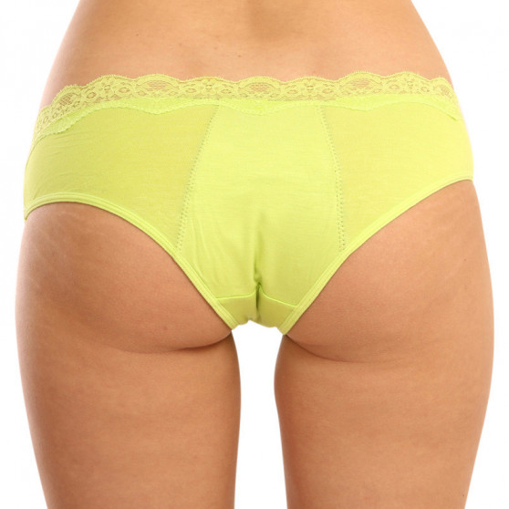 Dámské kalhotky Bodylok menstruační zelené (BD2227)