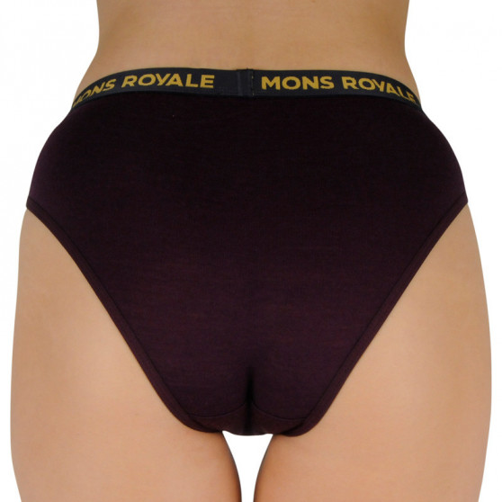 Dámské kalhotky Mons Royale merino vínové (100044-1169-648)