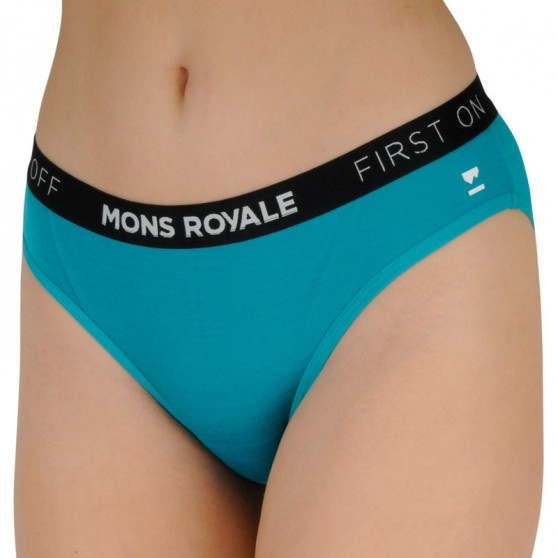 Dámské kalhotky Mons Royale merino modré (100044-1169-284)