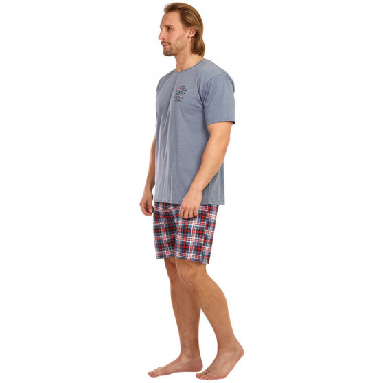 Pánské pyžamo Cornette Ontario 2 modré (326/106)