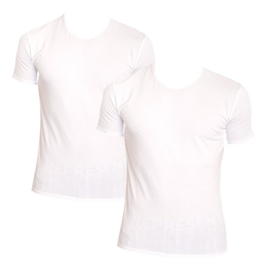 2PACK pánské tričko Calvin Klein bílé (NB1088A-100)