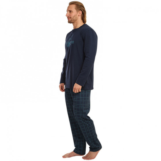 Pánské pyžamo Gino tmavě modré (79121)