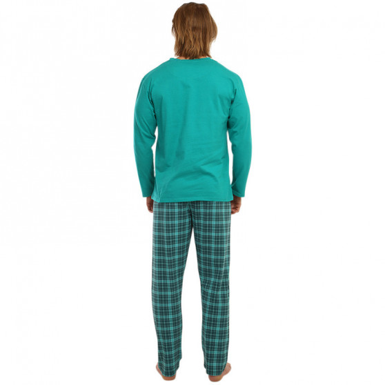 Pánské pyžamo Gino zelené (79113)