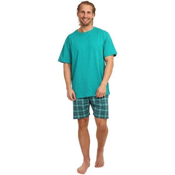 Pánské pyžamo Gino zelené (79114)