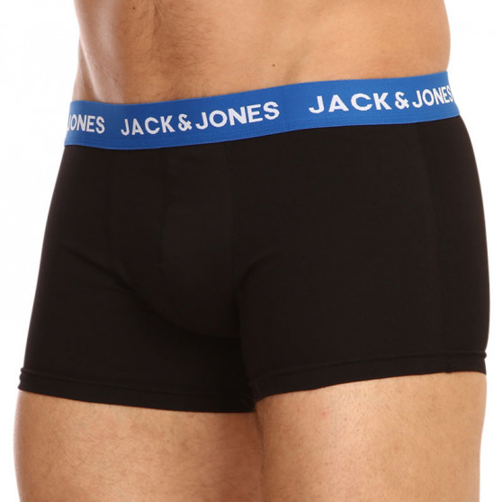 5PACK pánské boxerky Jack and Jones černé (12142342 - blue/black)