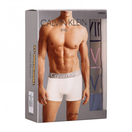 3PACK pánské boxerky Calvin Klein vícebarevné (NB2453A-X1X)