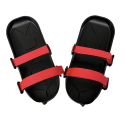 Klouzací boty na sníh Vuzky červené (VZK)