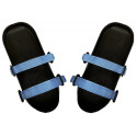 Klouzací boty na sníh Vuzky světle modré (VZK)