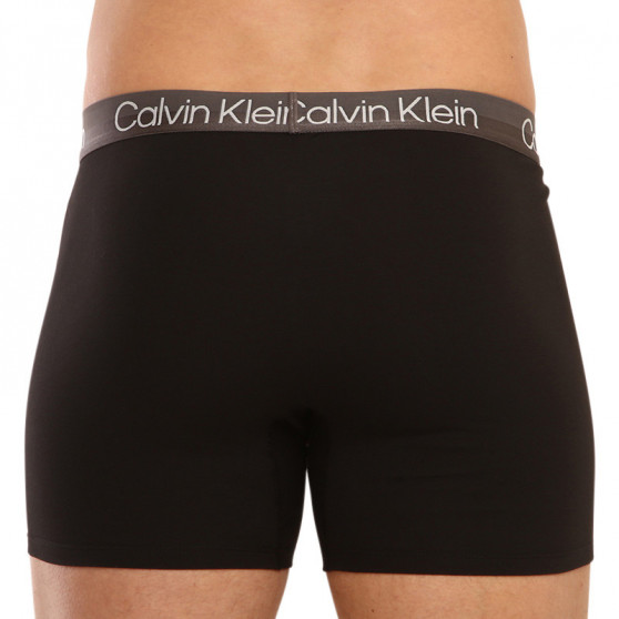 3PACK pánské boxerky Calvin Klein černé (NB2971A-UWA)