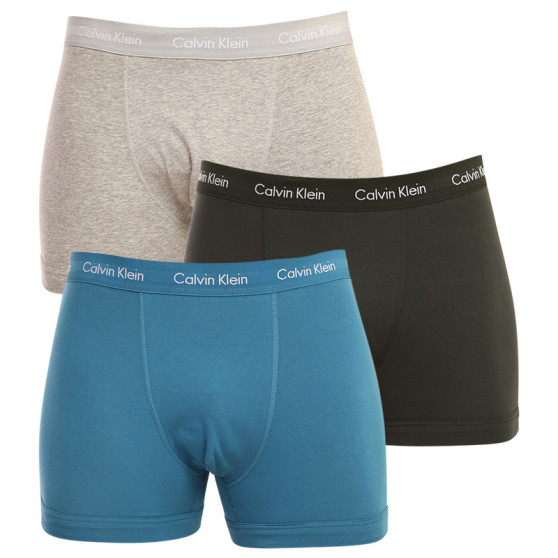 3PACK pánské boxerky Calvin Klein vícebarevné (U2662G-1TK)