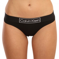 Dámské kalhotky Calvin Klein černé nadrozměr (QF6824-UB1)