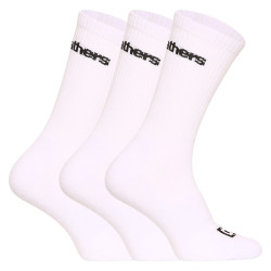 3PACK ponožky Horsefeathers bílé (AA1077B)