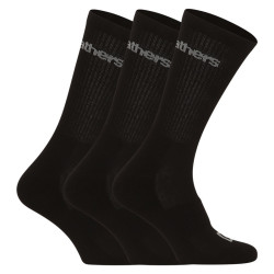 3PACK ponožky Horsefeathers černé (AA1077A)