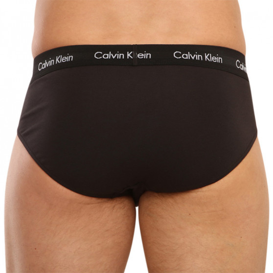 3PACK pánské slipy Calvin Klein černé (U2661G-1UV)