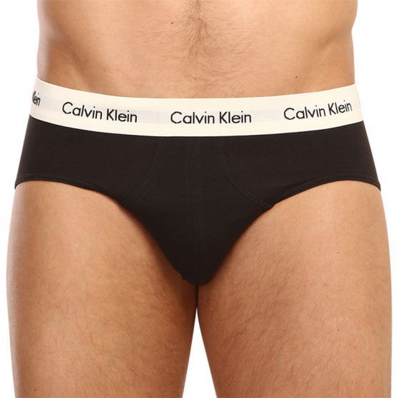 3PACK pánské slipy Calvin Klein černé (U2661G-1UV)