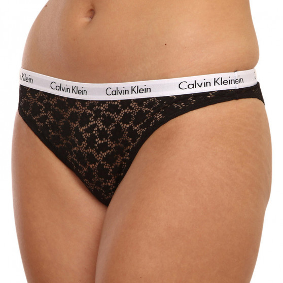 3PACK Dámské kalhotky brazilky Calvin Klein vícebarevné (QD3925E-24X)