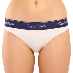 Dámské kalhotky Calvin Klein šedé (F3787E-PHH)