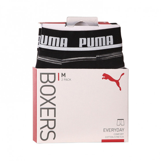 2PACK pánské boxerky Puma černé (701210977 001)