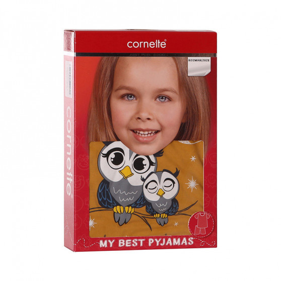 Dívčí pyžamo Cornette sovy (488/86)
