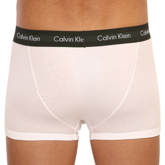 3PACK pánské boxerky Calvin Klein bílé (U2664G-1TS)