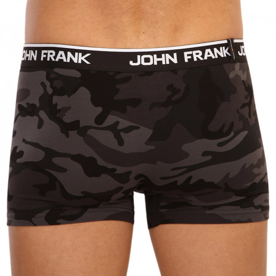 2PACK pánské boxerky John Frank černé (JF2BMC07)