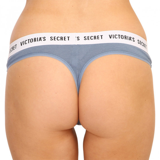 Dámská tanga Victoria's Secret modrá (ST 11125284 CC 3JSD)