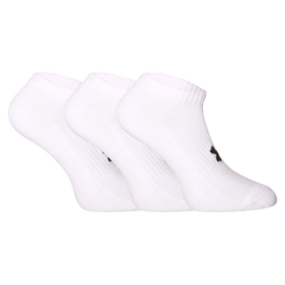 3PACK ponožky Under Armour bílé (1363241 100)