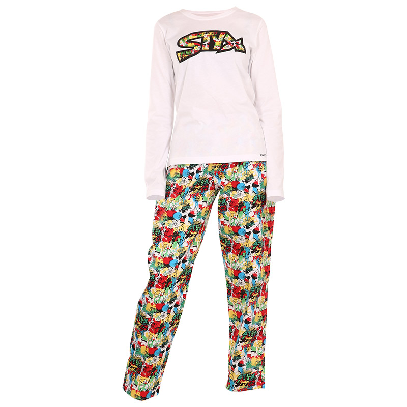 E-shop Dámské pyžamo Styx emoji