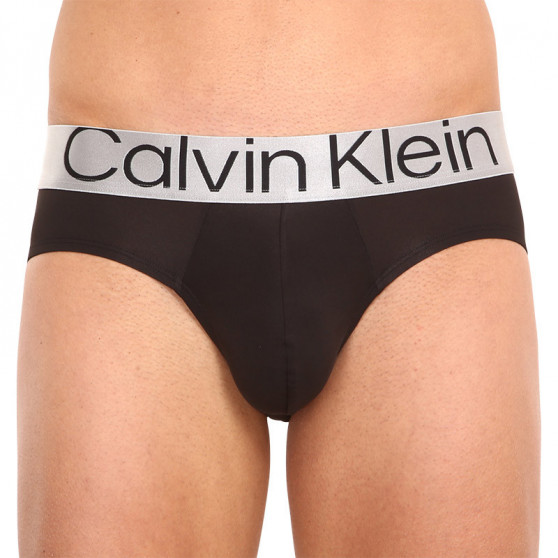 3PACK pánské slipy Calvin Klein černé (NB3073A-7V1)