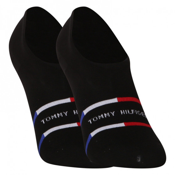 2PACK pánské ponožky Tommy Hilfiger extra nízké černé (100002213 002)