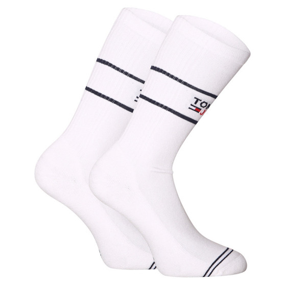 2PACK ponožky Tommy Hilfiger vysoké bílé (701218704 001)