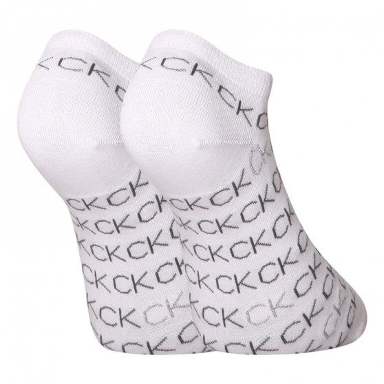 2PACK ponožky Calvin Klein nízké bílé (701218779 002)