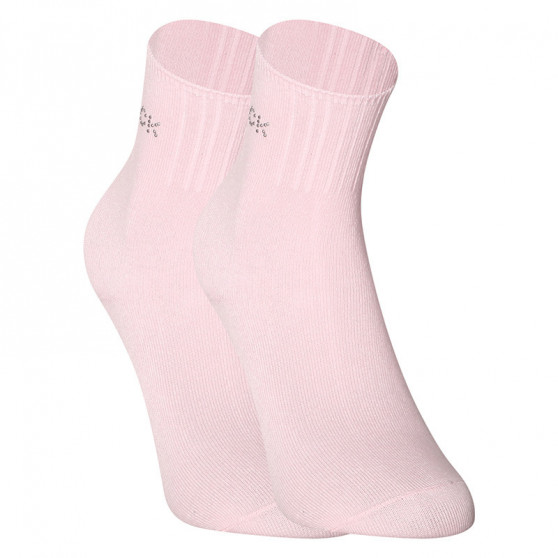 Dámské ponožky Calvin Klein růžové (701218781 003)
