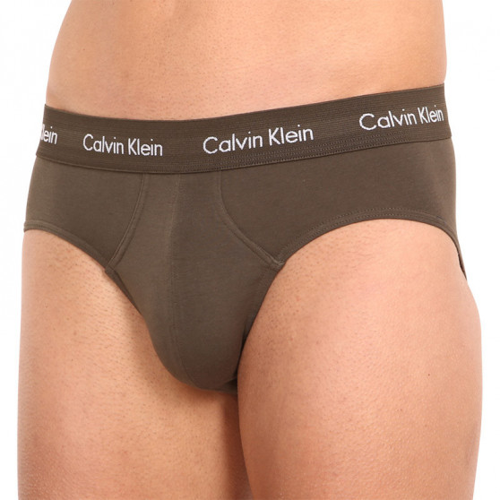 3PACK pánské slipy Calvin Klein vícebarevné (U2661G-208)