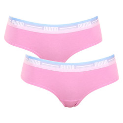 2PACK dámské kalhotky brazilky Puma růžové (603043001 010)
