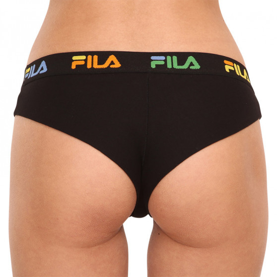 Dámské kalhotky brazilky Fila černé (FU6067-292)
