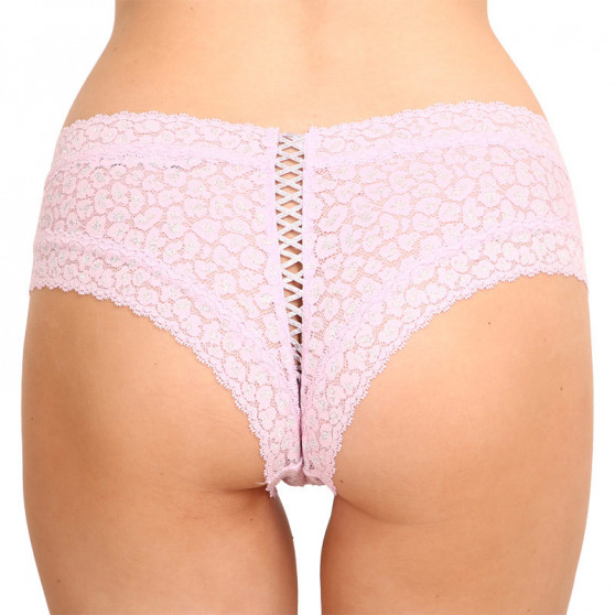 Dámské kalhotky brazilky Victoria's Secret růžové (ST 11195245 CC 5F82)