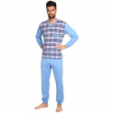 Pánské pyžamo Foltýn modré (FPD11)