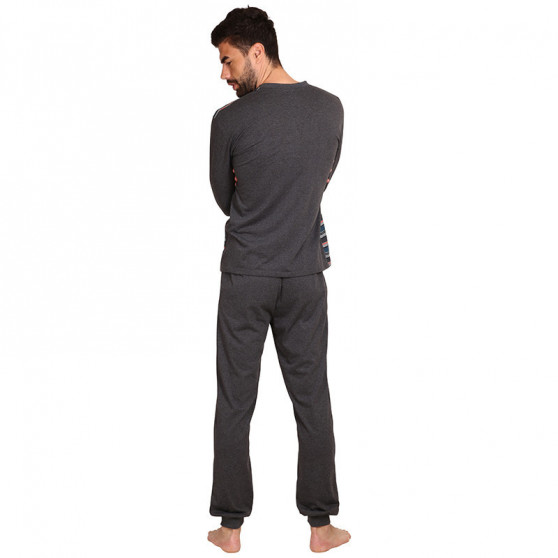 Pánské pyžamo Foltýn nadrozměr vícebarevné (FPDN12)