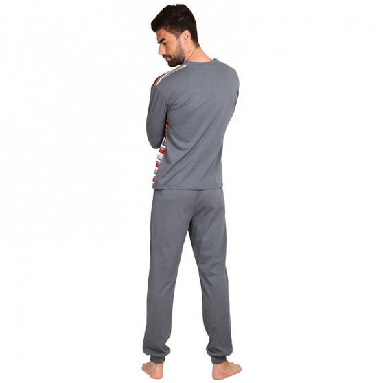 Pánské pyžamo Foltýn nadrozměr vícebarevné (FPDN10)
