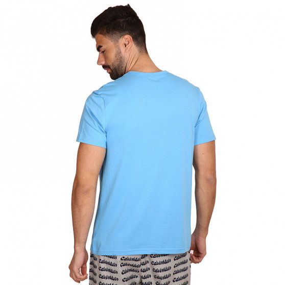 Pánské tričko Calvin Klein modré (NM2170E-CY0)